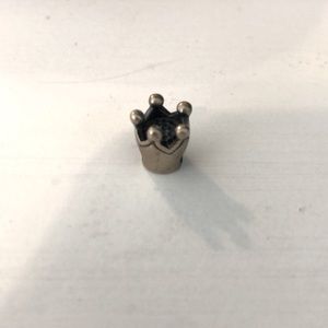 Rare Pandora Crown Charm